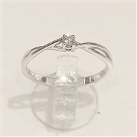 Anello Vidali Gioielli Donna in Oro bianco Diamante ANOR-61-34 - ANOR-61-34